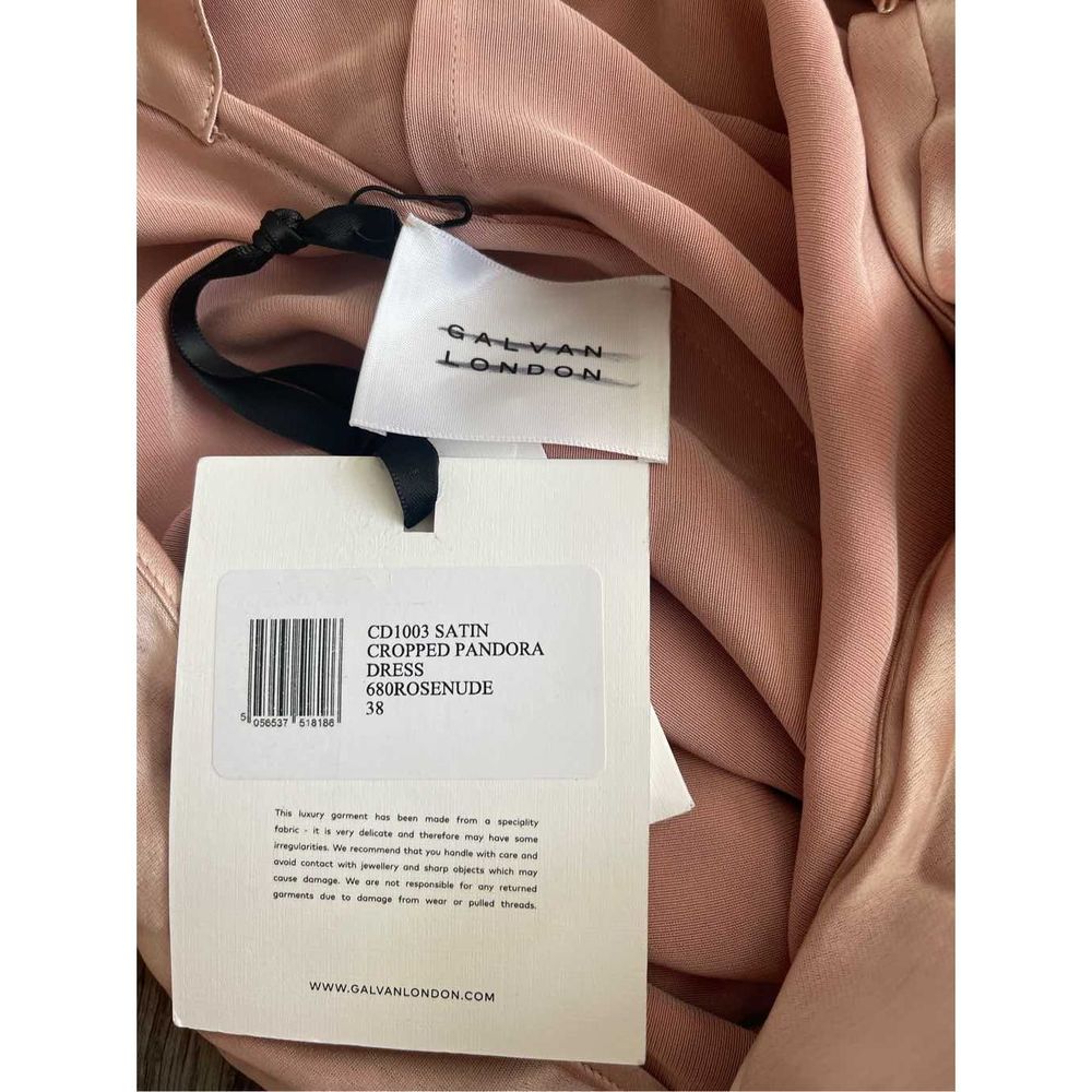 Galvan Pandora Satin Halterneck Midi-Dress - Picture 13 of 13